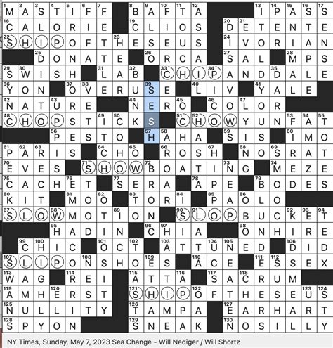 ny times crossword answers rex parker